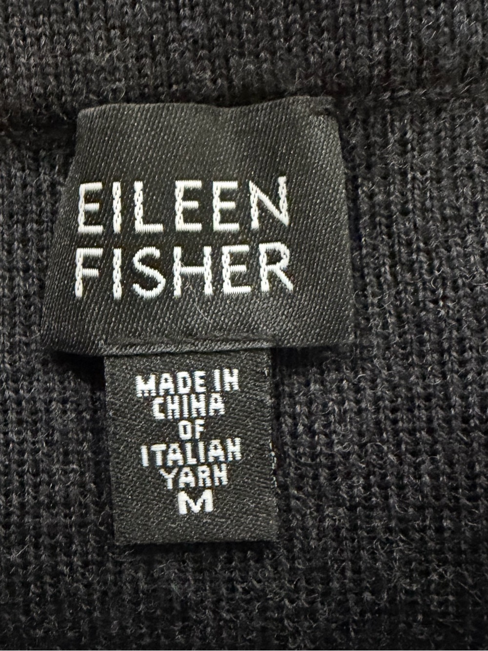 Eileen Fisher Merino Wool Pleated Knit Knee Length Skirt - Picture 8 of 10